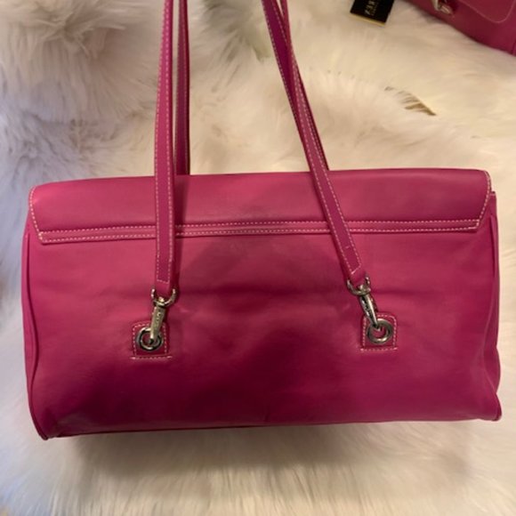 NWT Lauren by Ralph Lauren Leather Handbag - Picture 3 of 14